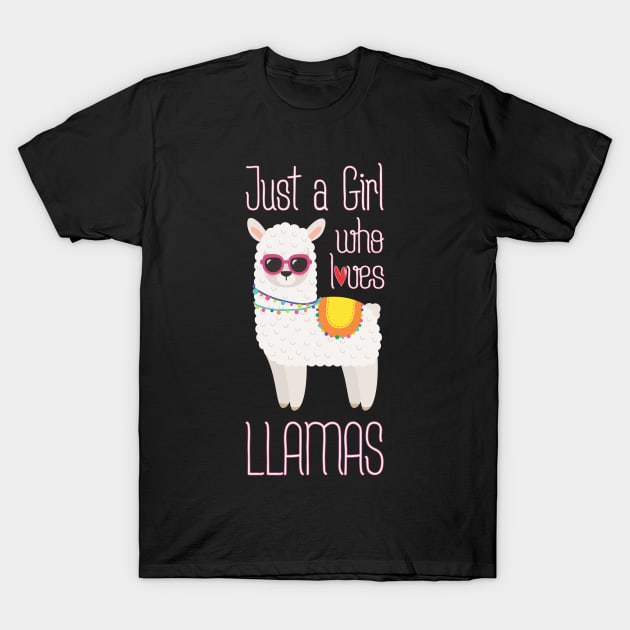 Girls llama shirt discount
